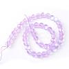 Synthetic Moonstone Beads Strands G-R375-8mm-A02-2
