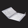 Transparent Jewelry Organizer Storage Books AJEW-K033-01-5