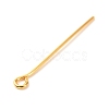 Brass Eye Pins KK-F824-113B-G-3