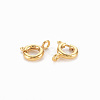 Brass Spring Ring Clasps X-KK-N231-258-NF-2