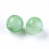 Acrylic Imitation Jade Beads MACR-E025-25B-10mm-2