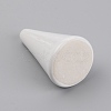 Cone Shaped Vitreous Enamel Ring Displays RDIS-WH0006-12C-2