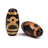 Tibetan Style dZi Beads TDZI-D010-02A-03-2
