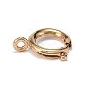 Brass Spring Ring Clasps ZIRC-F120-014G-2