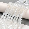 Imitation Jade Electroplate Glass Beads Strands EGLA-A039-J2mm-A05-4