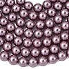 Eco-Friendly Dyed  Glass Pearl Round Beads Strands HY-A002-8mm-RB062-2