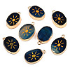 Natural Agate Pendants G-N326-156A-1