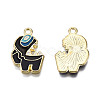 Alloy Enamel Pendants X-ENAM-N059-76-1