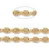 Brass Oval & Rectangle Link Chains CHC-K013-13G-2