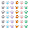60Pcs 6 Colors Opaque Acrylic Beads SACR-DC0001-05-1