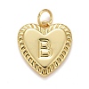Rack Plating Golden Brass Pendants KK-E260-01G-B-1