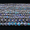 11 Strands 11 Styles Electroplate Glass Beads Strands EGLA-TA0003-02-4