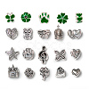 DIY Alloy European Bracelets Making Kits DIY-I108-01D-4