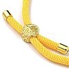 Nylon Cords Bracelet Makings Fit for Connector Charms AJEW-P116-01G-01-3