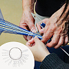 28Pcs Acrylic Band Weaving Width Gauge AJEW-OC0013-96B-5