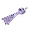 Polycotton(Polyester Cotton) Tassel Big Pendants Decorations FIND-R088-05-2