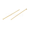 Brass Flat Head Pins KK-H502-01D-G-2