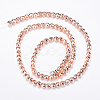 Electroplate Non-magnetic Synthetic Hematite Bead Strands G-Q465-22RG-2