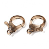 Transparent Acrylic Lobster Claw Clasps TACR-T023-01A-3