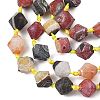 Natural Weathered Banded Agate Beads Strands GG-T001-04-3