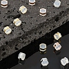 16Pcs 4 Colors Silicone Ear Nuts SIL-YW0001-02-5