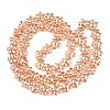 Electroplate Glass Beads Strands EGLA-T028-02F-2