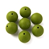 Food Grade Eco-Friendly Silicone Focal Beads SIL-WH0013-01M-1