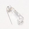 Iron Brooch Findings E035Y-S-2