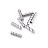 Non-Tarnish 201 Stainless Steel Tube Beads X-STAS-O107-07P-B-1