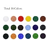 FGB 360G 18 Colors 12/0 Grade A Round Glass Seed Beads SEED-JP0012-14-2mm-2
