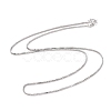 Brass Box Chains Necklaces NJEW-BB66121-D-1