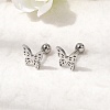 304 Stainless Steel Nose Bone Rings STAS-B126-14P-01-1