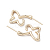 Butterfly Alloy Studs Earrings for Women EJEW-H309-11KCG-2