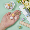12Pcs 6 Colors Handmade Polymer Clay Beads CLAY-FG0001-01B-3