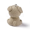 Opaque Resin Pendants RESI-E032-01P-08-2