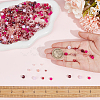 Electroplate & Baking Paint Imitation Jade Glass Beads EGLA-SC0001-27A-3
