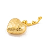 925 Sterling Silver Love Heart Pendants STER-P058-01C-G-2
