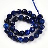 Natural Lapis Lazuli Beads Strands G-S345-6mm-24-3