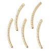 Brass Tube Beads X-KK-Y003-86G-G-1