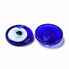 Handmade Lampwork Evil Eye Pendants LAMP-E106-02G-3