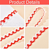 Polypropylene Fiber Wavy Fringe Trim Ribbon OCOR-GF0004-41-5