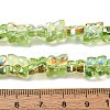 Transparent Glass Beads Strands GL-CBAAE04-02E-2