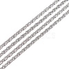 Tarnish Resistant 304 Stainless Steel Lumachina Chains CHS-R009-13-1