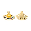Handmade Evil Eye Lampwork Pendants LAMP-E034-01G-3