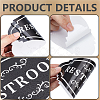 PVC Self-adhesive Sign Label Paper DIY-CP0013-68-5