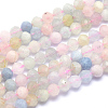 Natural Morganite Beads Strands G-O166-25-3mm-1