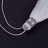 Nylon Thread Tassel Big Pendant Decorations NWIR-K019-A34-2
