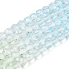 Transparent Glass Beads Strands X-GLAA-E036-07X-2