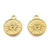Ion Plating(IP) 201 Stainless Steel Pendants STAS-N098-223LG-3