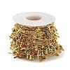 Brass Curved Bar Link Chains CHC-C001-09G-3